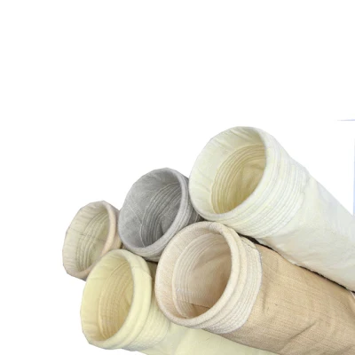 폴리에스테르, Nomex, 아크릴, PPS, PTFE, P84, 유리섬유로 만든 먼지 필터 백